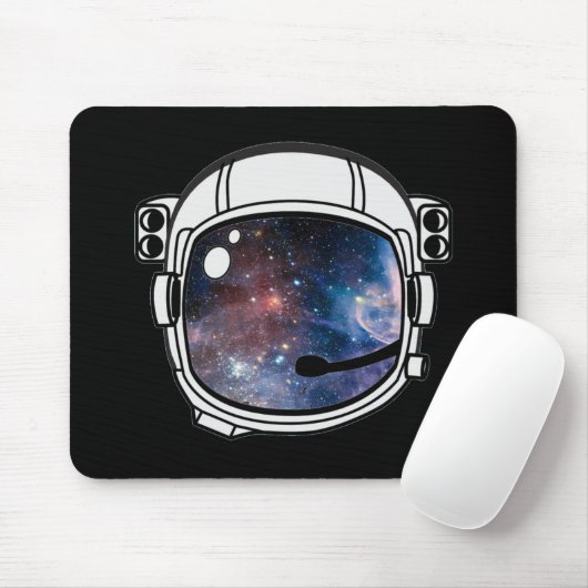 Weltraumhelm Mousepad (Mit Mouse)