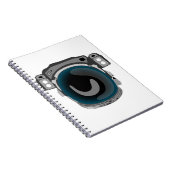 Weltraumhelm Notizblock (Rechte Seite)