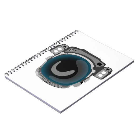 Weltraumhelm Notizblock (Linke Seite)