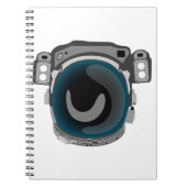 Weltraumhelm Notizblock (Vorderseite)