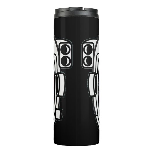 Weltraumhelm Thermosbecher (Rückseite)