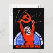 Weltraumherrschaft Postkarte (Vorne/Hinten)