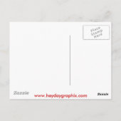 Weltraumherrschaft Postkarte (Rückseite)