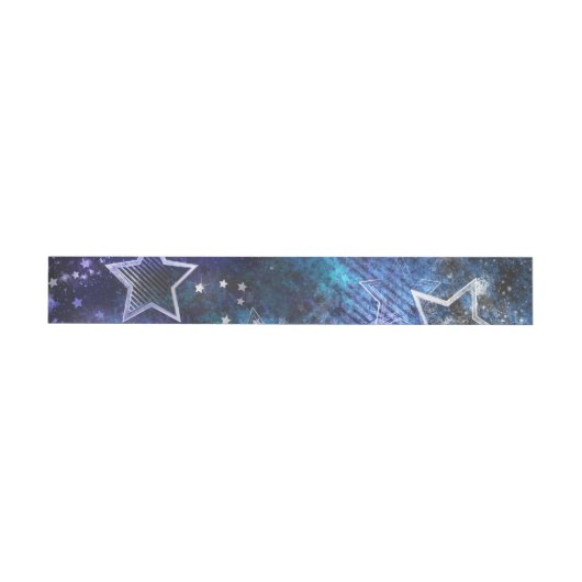 Weltraumhintergrund mit Sternen (Person)