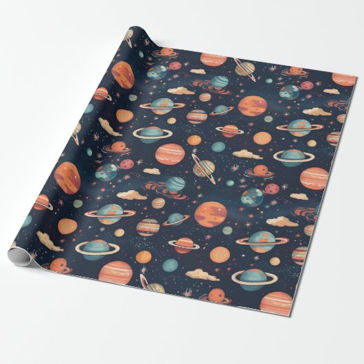 Weltraumholpapier Geschenkpapier (Ungerollt)