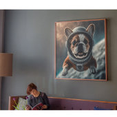 Weltraumhund Poster