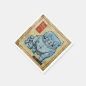 Weltraumhund Serviette (Ecke)