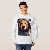 Weltraumhund T-Shirt (Vorne ganz)