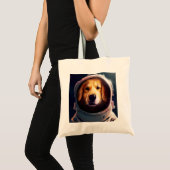 Weltraumhundbeutel Tragetasche (Vorderseite (Produkt))