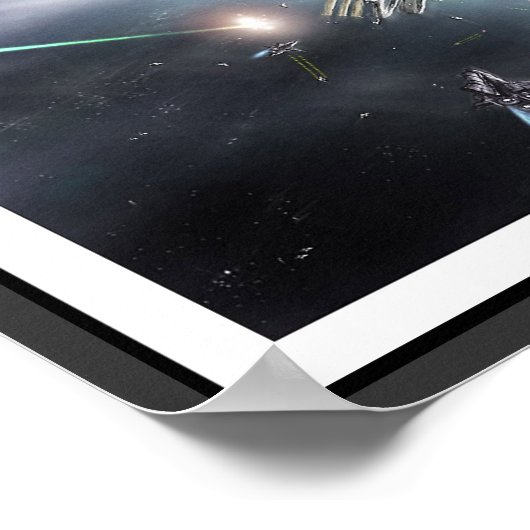 Weltrauminvasion Poster (Ecke)