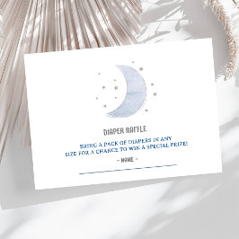 Weltraumjunge Babyduschmaschine für Kleinkinder - Begleitkarte