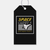 Weltraumkadet, Raumsonde, Geburtstag Geschenkanhänger (Vorderseite)