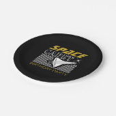 Weltraumkadet, Raumsonde, Geburtstag Pappteller (Schrägansicht)