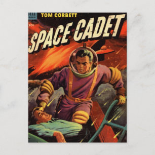 Weltraumkadett Postkarte