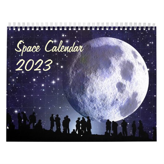 Weltraumkalender 2023 kalender (Titelbild)