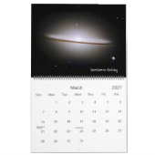 Weltraumkalender Kalender (Mär 2027)