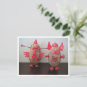 Weltraumkartoffeln Postkarte (Stehend Vorderseite)