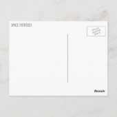 Weltraumkartoffeln Postkarte (Rückseite)