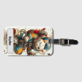 Weltraumkatze Adventure - Astronaut Kitty Gepäckanhänger