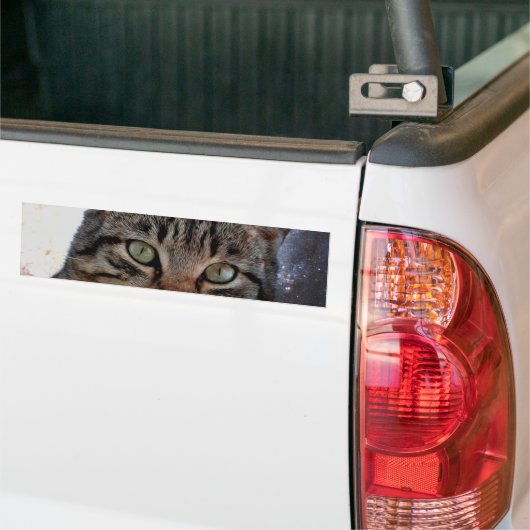 Weltraumkatze Autoaufkleber (Auf Lkw)