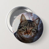 Weltraumkatze Button (Vorne & Hinten)