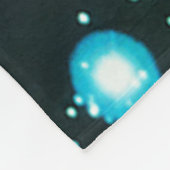 Weltraumkatze Cosmo Fleecedecke (Ecke)