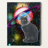 Weltraumkatze Cosmo Planer (Rückseite)