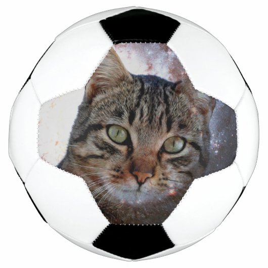 Weltraumkatze Fußball (Vorderseite)