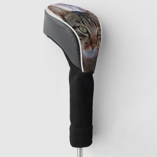 Weltraumkatze Golf Headcover (angewinkelt)