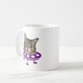 Weltraumkatze Kaffeetasse (Vorderseite Links)