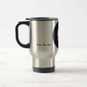 Weltraumkatze-Kaffeetasse - Kosmische Kitty-Astron Reisebecher (Links)