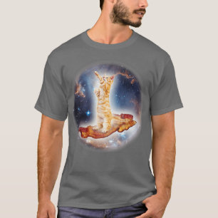 Weltraumkatze Kitty Astronaut Tierschaum Galaxie T-Shirt