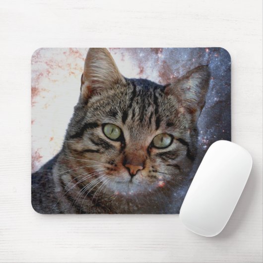 Weltraumkatze Mousepad (Mit Mouse)