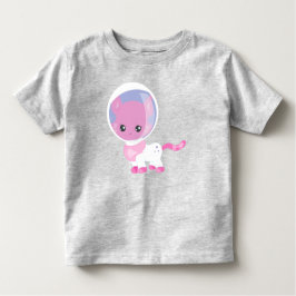 Weltraumkatze, Niedliche Katze, Kosmonaut, Astrona Kleinkind T-shirt