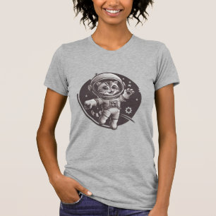 Weltraumkatze T-Shirt