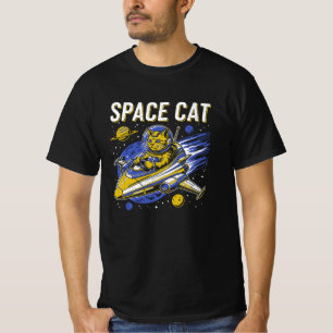 Weltraumkatze T-Shirt