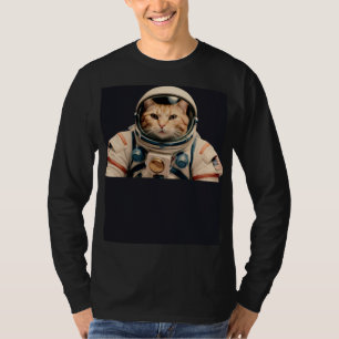 Weltraumkatzenhemd T-Shirt