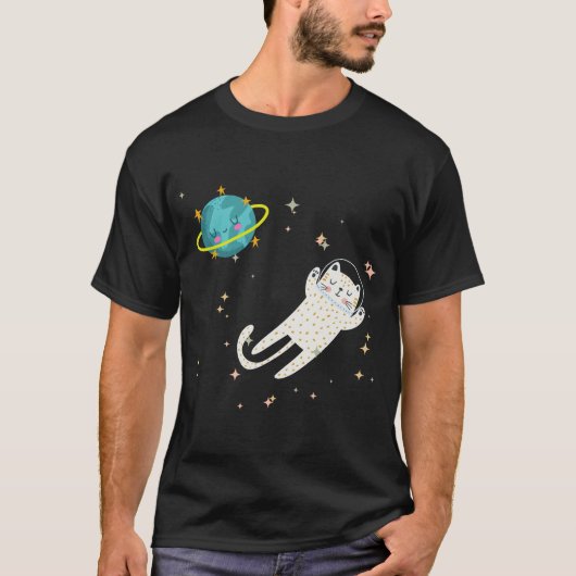 Weltraumkitt T-Shirt (Vorderseite)