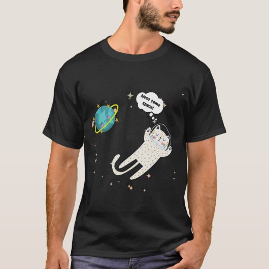Weltraumkitt T-Shirt (Vorderseite)