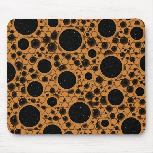 Weltraumknobelpunkte - Bronze Mousepad (Vorne)