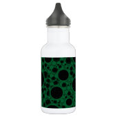 Weltraumknochen - Wald Edelstahlflasche (Links)