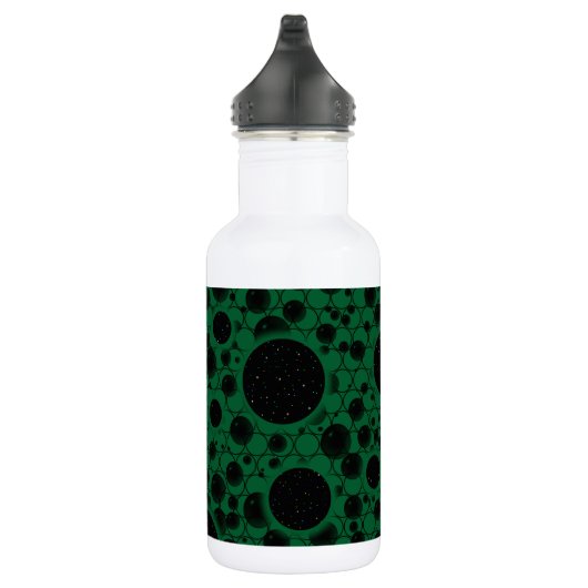 Weltraumknochen - Wald Edelstahlflasche (Rechts)