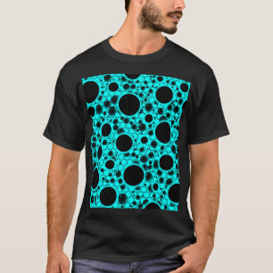 Weltraumknochenpunkte - Cyan T-Shirt
