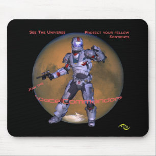 Weltraumkommando Mousepad