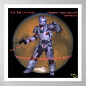 Weltraumkommando Poster (Vorne)