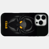 Weltraumkrabbe Personalisiert Case-Mate iPhone Hülle (Rückseite (Horizontal))