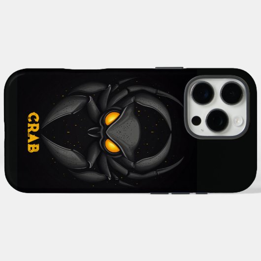 Weltraumkrabbe Personalisiert Case-Mate iPhone Hülle (Rückseite (Horizontal))