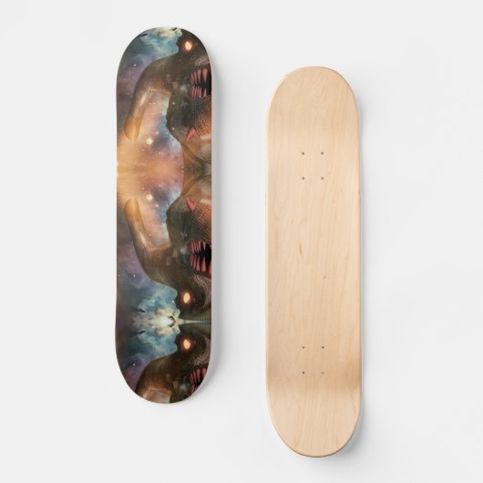 Weltraumkreaturen Skateboard (Vorderseite)