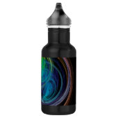 Weltraumkreise Edelstahlflasche (Rechts)