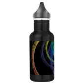Weltraumkreise Edelstahlflasche (Links)